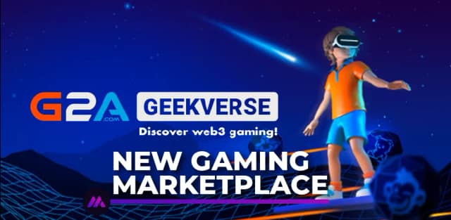 “Geekverse”: the new web3 gaming marketplace of G2A.com