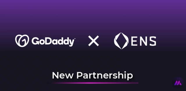 A partnership between GoDaddy and ENS for connecting your domain and wallet