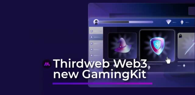 Thirdweb to accelerate Web3 gaming with Amazing New GamingKit
