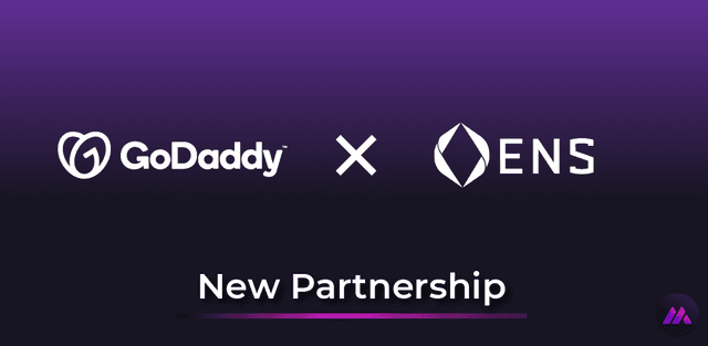 Samenwerking tussen GoDaddy en ENS voor het verbinden van je domein en wallet - iMintify