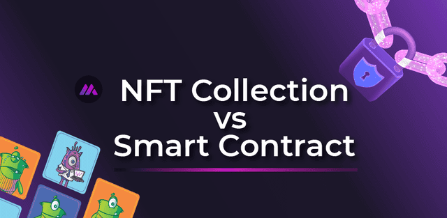 NFT slimme contracten versus OpenSea-collecties