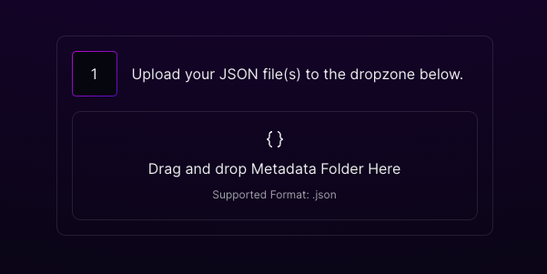 The no-code metadata editor, generate, edit and view NFT metadata.
