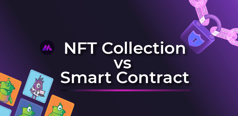 NFT slimme contracten versus OpenSea-collecties