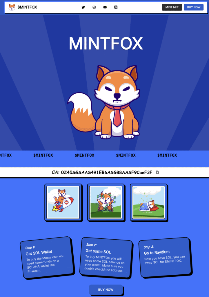 create-meme-coin-website