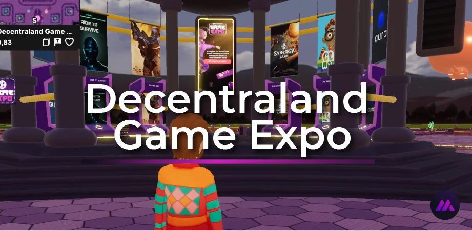 Decentraland's first game exhibition