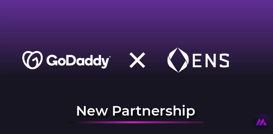 A partnership between GoDaddy and ENS for connecting your domain and wallet
