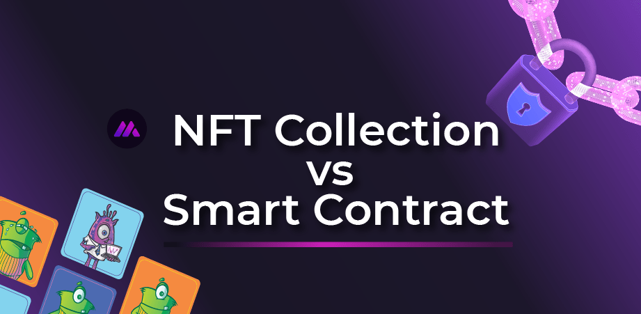 NFT slimme contracten versus OpenSea-collecties
