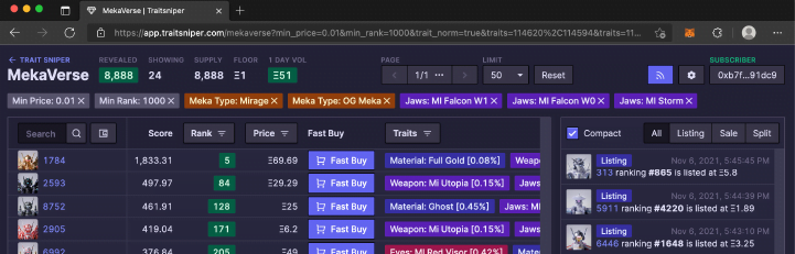 traitsniper